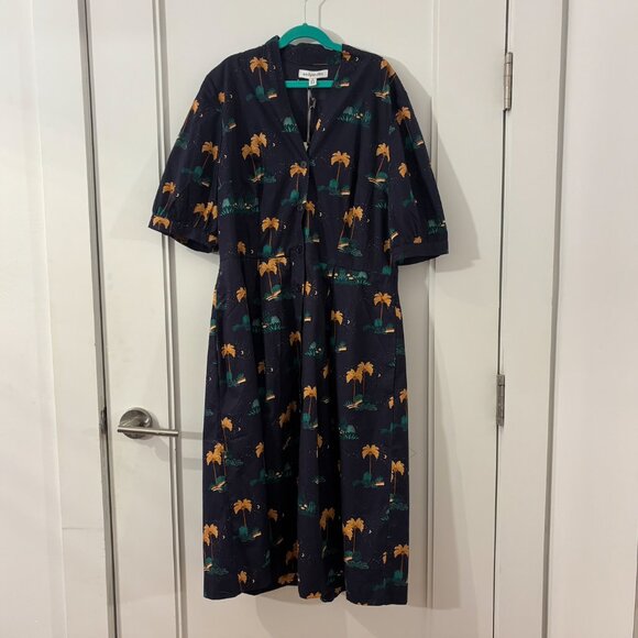 Emily And Fin Dresses & Skirts - NWT- Emily and Fin button front midi dress